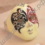 Кольцо Mask Love's Crystal ring